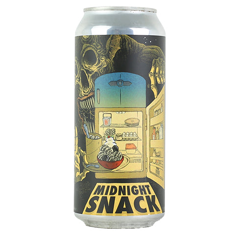 Abomination Midnight Snack #4: Cookies and Cream Stout by Abomination Brewing Company, beer label