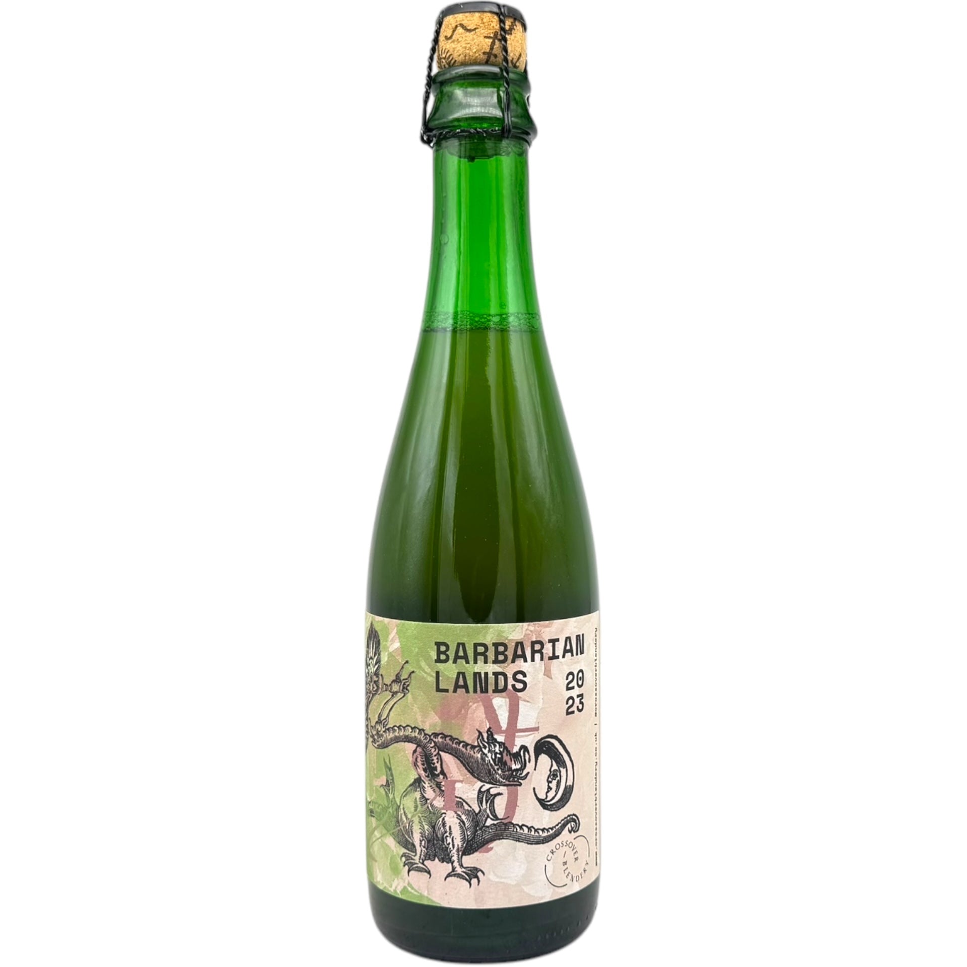 Crossover Blendery Barbarian Lands 2023 375ml by Crossover Blendery, beer label