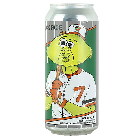 RAR Puck Face Sour Ale by RAR Brewing, beer label