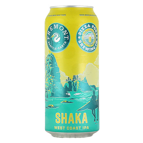 Pizza Port/Fremont Shaka IPA by Fremont Brewing Co, beer label