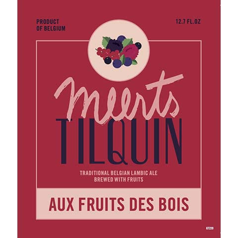 Twelve Percent Meerts Tilquin Aux Fruits Des Bois Belgian Lambic Ale by Twelve Percent Beer Project, beer label