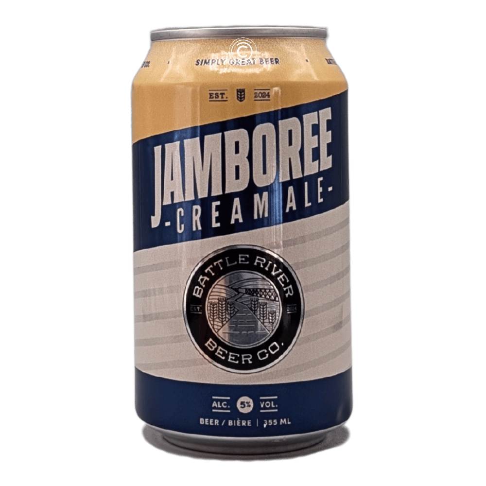 Jamboree Cream Ale by Battle River Beer Co., beer label