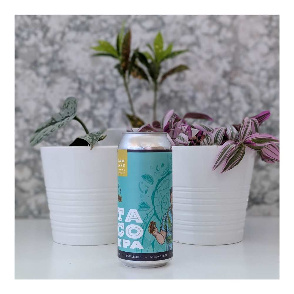 Taco IPA by Snake Lake Brewing Company, beer label