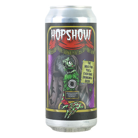 Beer Zombies Hopshow Double Dry-Hopped Hazy DIPA by Beer Zombies, beer label