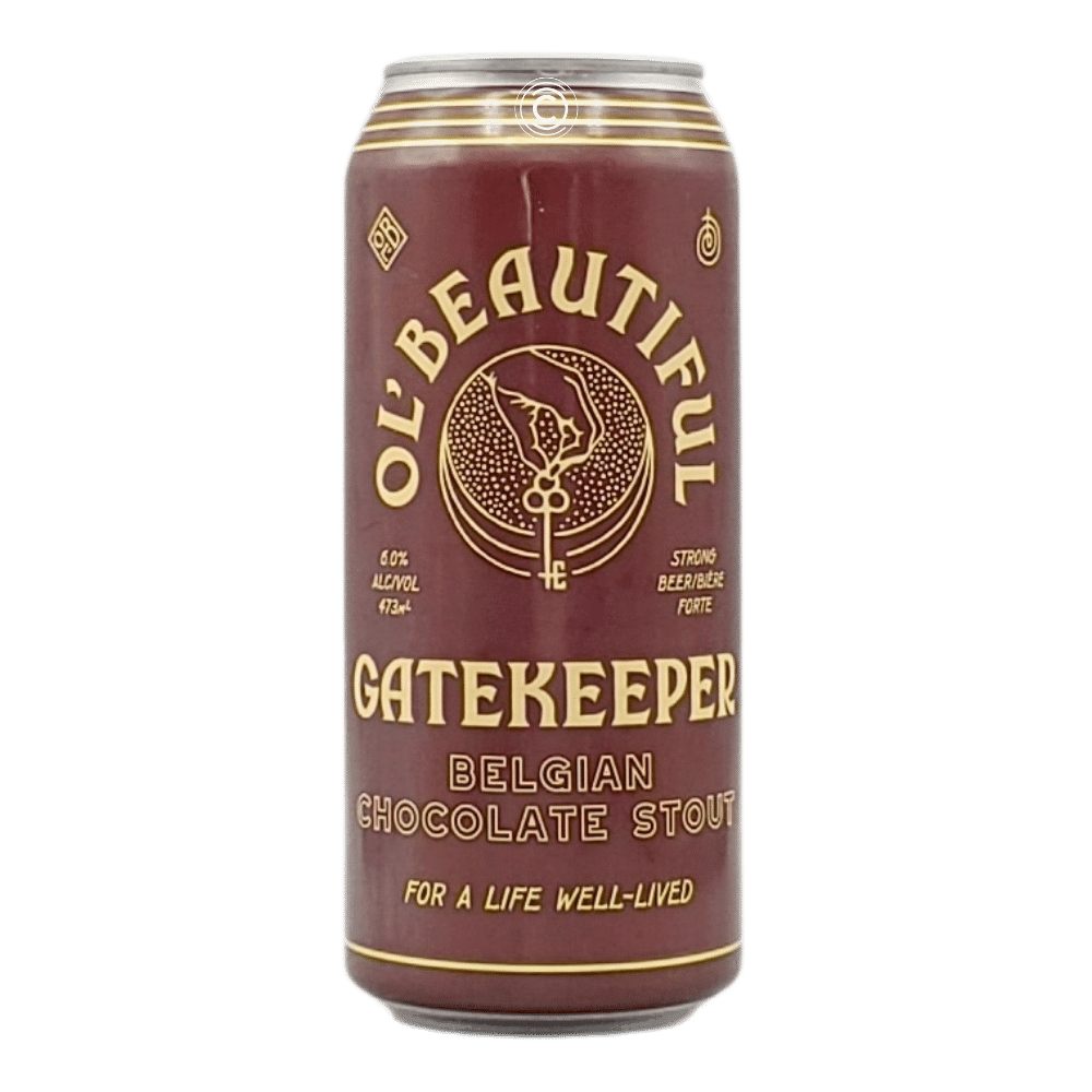 Gatekeeper Robust Stout by Ol' Beautiful Brewing Company, beer label