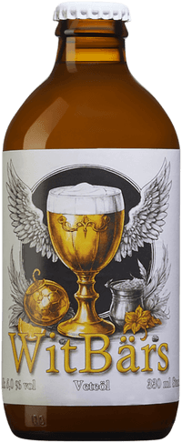 Witbärs by Lövnäs Bryggeri, beer label