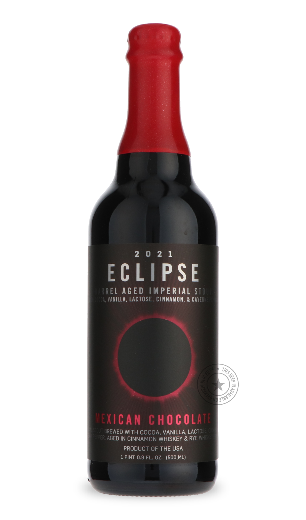 Eclipse Mexican Chocolate by FiftyFifty Brewing Co, beer label