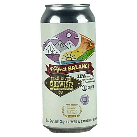 Kern River Perfect Balance IPA by Kern River Brewing Co, beer label