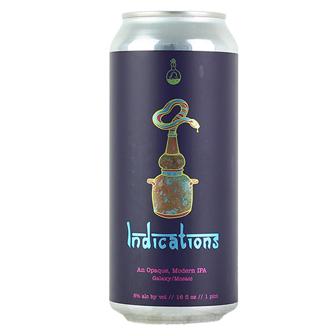 Neue Methode Fermentation Project Indications IPA by Neue Methode Fermentation Project, beer label