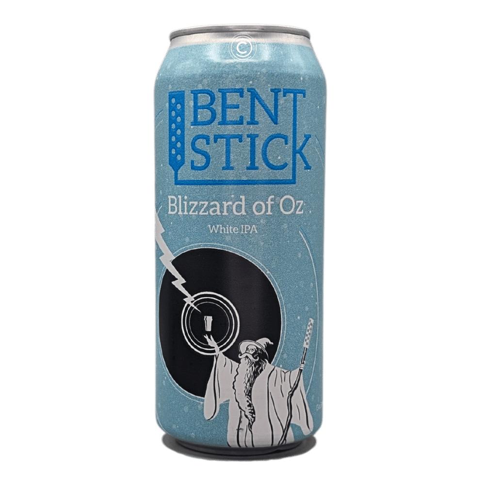 Blizzard of Oz White IPA by Bent Stick Brewing Co., beer label