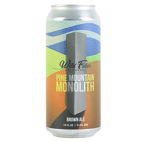Wild Fields Pine Mountain Monolith Brown Ale by Wild Fields Brewhouse, beer label