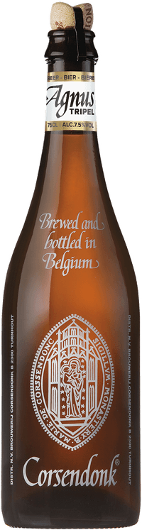 Corsendonk Agnus Tripel by Brouwerij Corsendonk, beer label