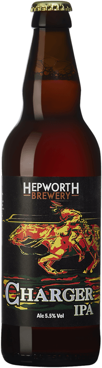Hepworth Charger by Hepworth and Co Brewers, beer label