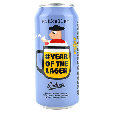 Mikkeller/Budvar #YearoftheLager by Mikkeller, beer label