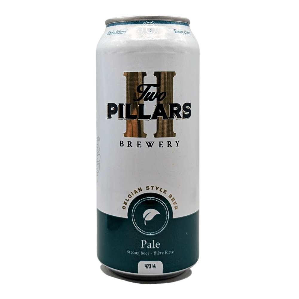 Belgian Pale Ale by Two Pillars Brewery, beer label