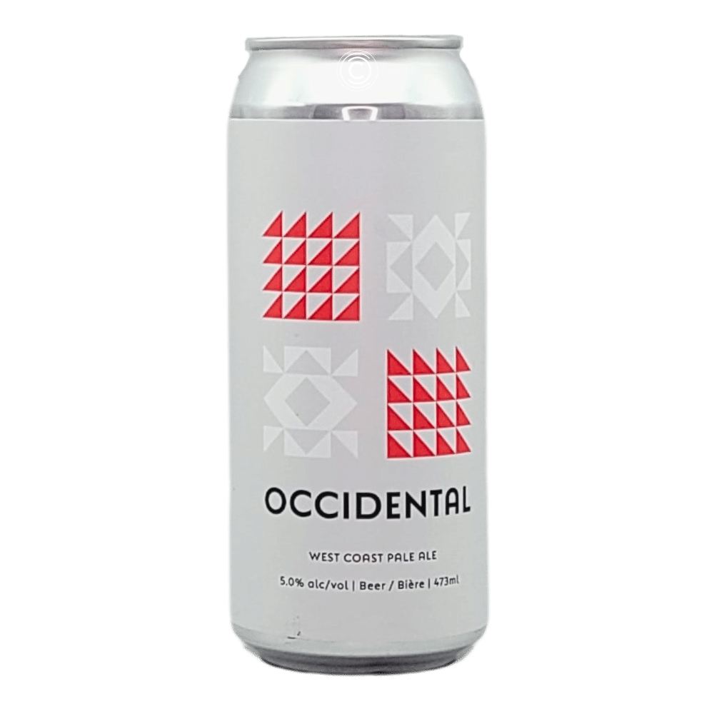 Occidental West Coast Pale Ale by Ile Sauvage Brewing Company, beer label