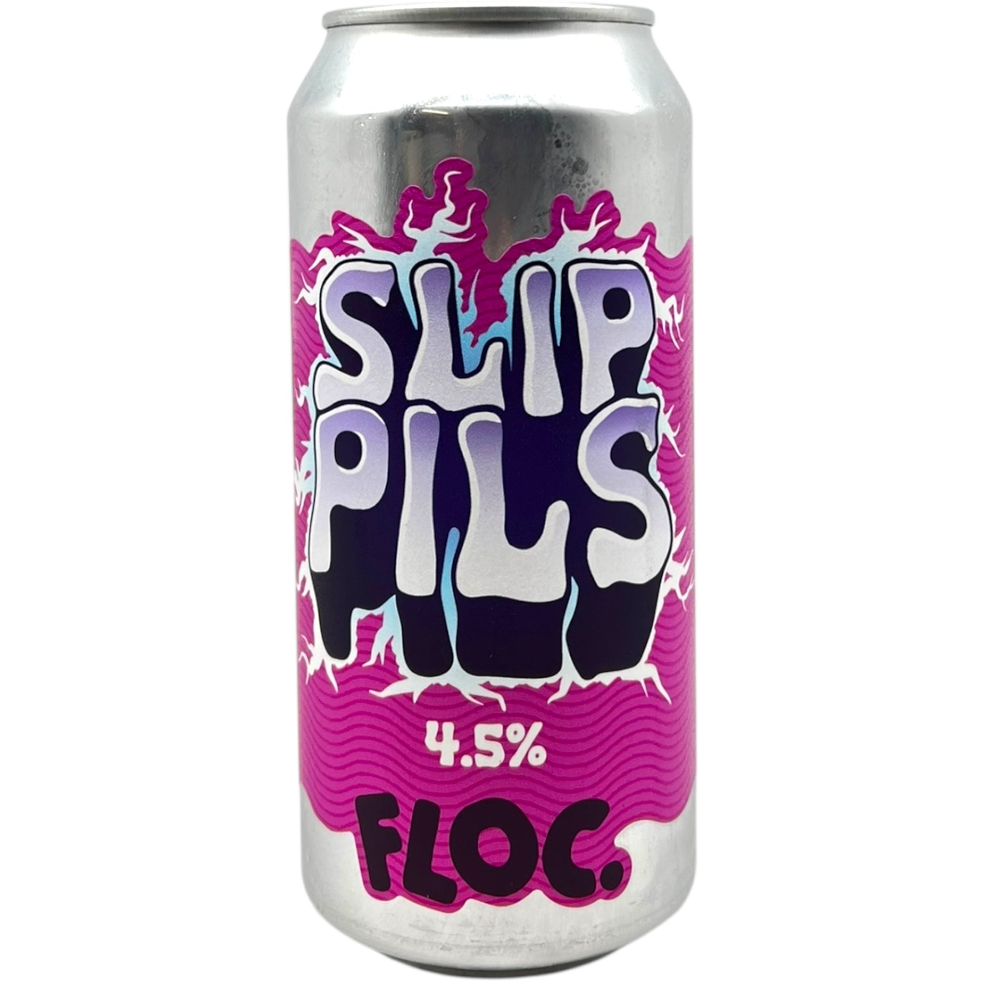 Floc. Slip Pils by Floc. Brewing Project, beer label
