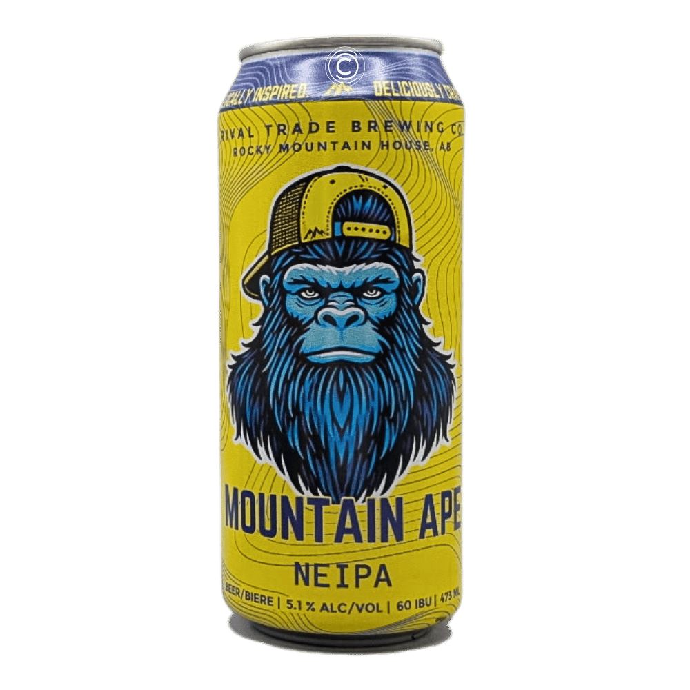 Co. Mountain Ape Hazy IPA by Rival Trade Brewing, beer label