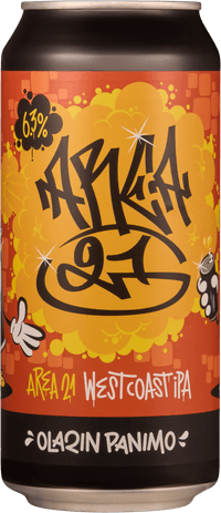 Olarin Panimo Area 21 by Olarin Panimo Oy, beer label