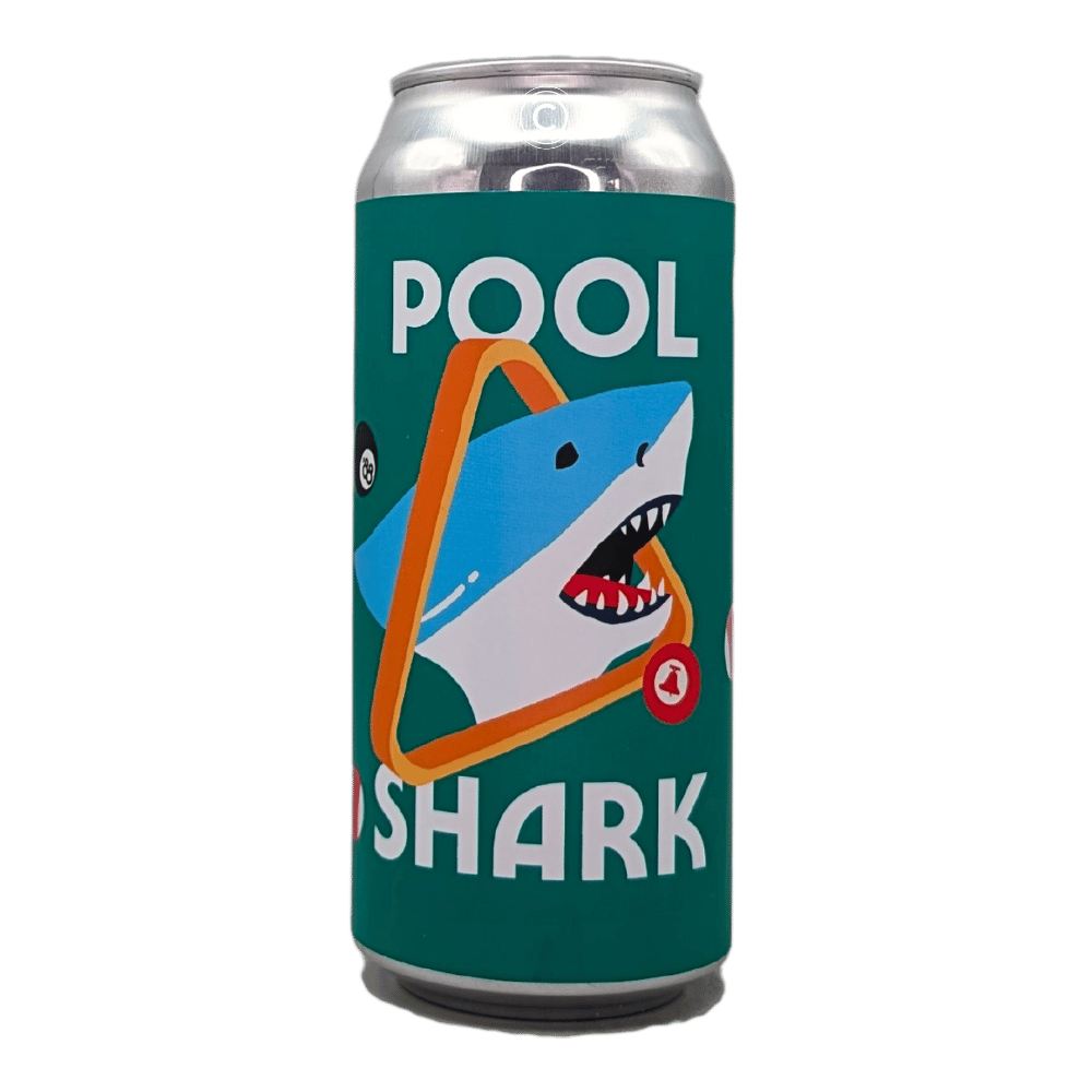 Bellwoods Brewery Pool Shark Hazy Double IPA by Eighty Eight Brewing Co. x Bellwoods Brewery, beer label