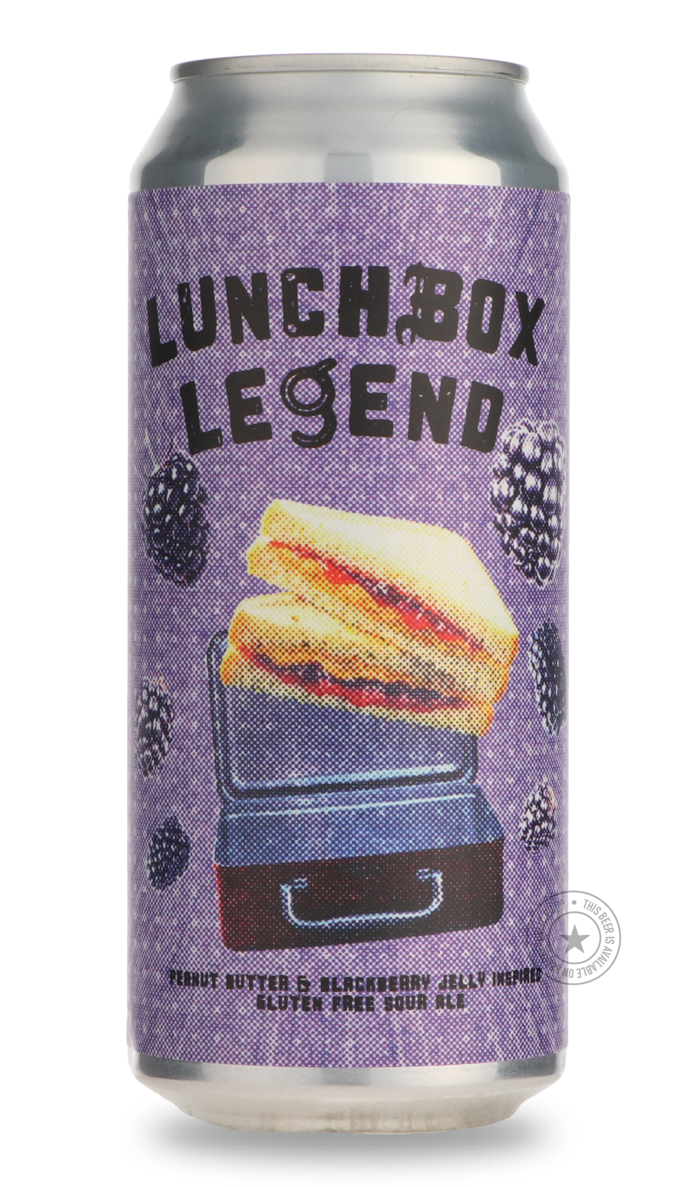 Lunchbox Legend: Blackberry by More Brewing Company, beer label