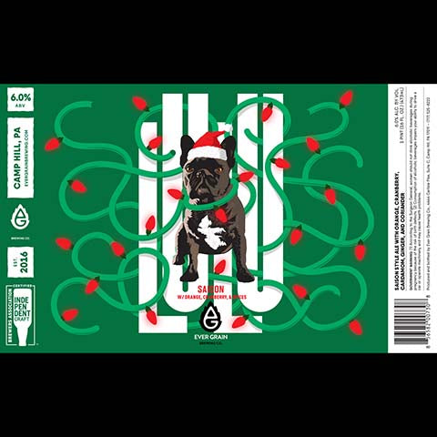 Ever Grain Lulu Saison by Ever Grain Brewing Co, beer label