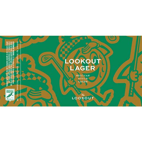 Roughtail Lookout Lager by Roughtail Brewing, beer label