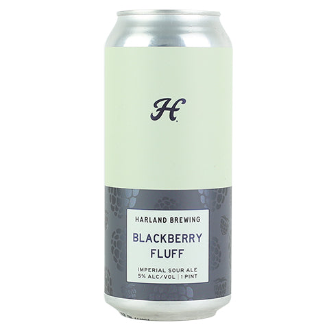 Harland Blackberry Fluff Sour by Harland Brewing Co, beer label