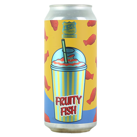450 North Fruity Fish Slushy XXL Sour by 450 North Brewing Company, beer label
