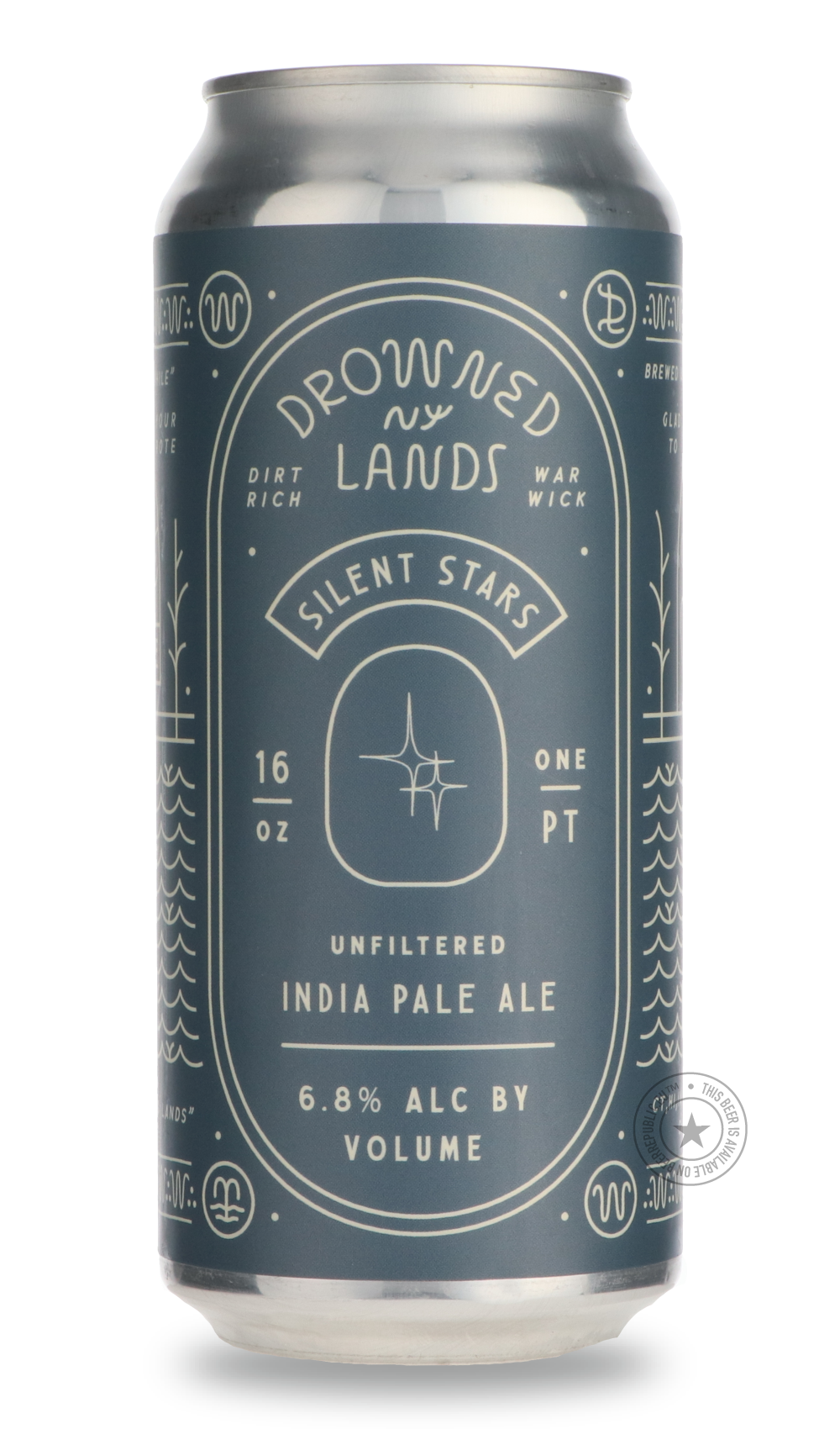 Silent Stars by The Drowned Lands Brewery, beer label
