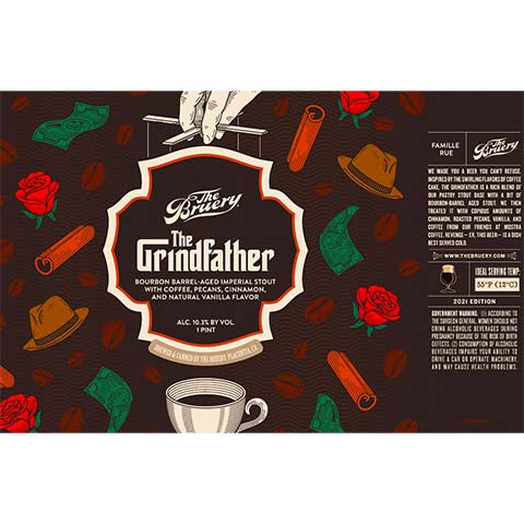 Bruery The Grindfather Imperial Stout by The Bruery, beer label