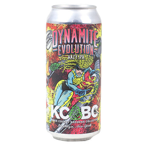 Kings County Brewers Collective Dynamite Evolution Hazy IPA by Kings County Brewers Collective, beer label
