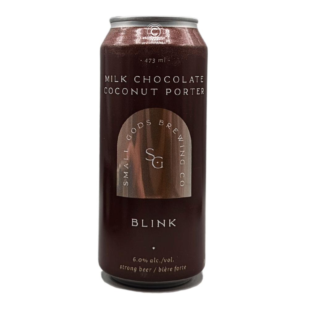 Blink Milk Chocolate Coconut Porter by Small Gods Brewing Co., beer label
