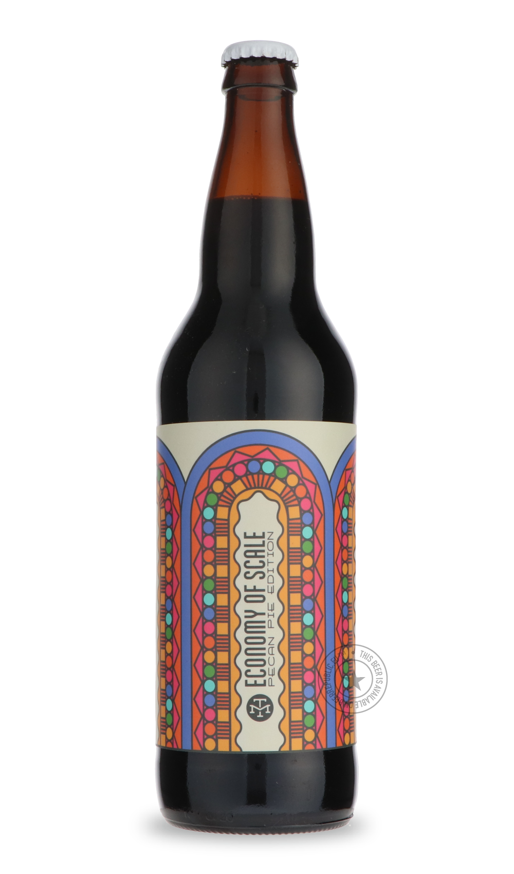 Economy of Scale: Pecan Pie Edition by Modern Times Beer, beer label
