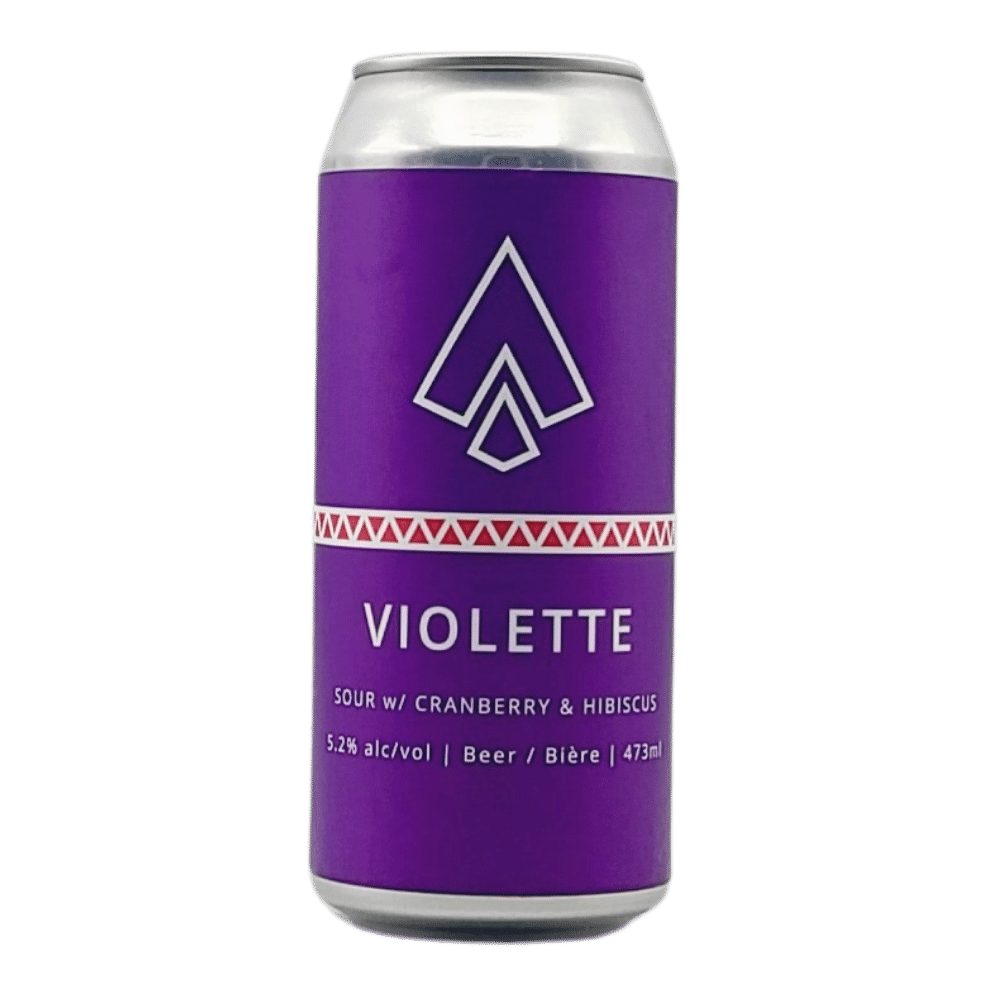 Violette Sour by Ile Sauvage Brewing Company, beer label