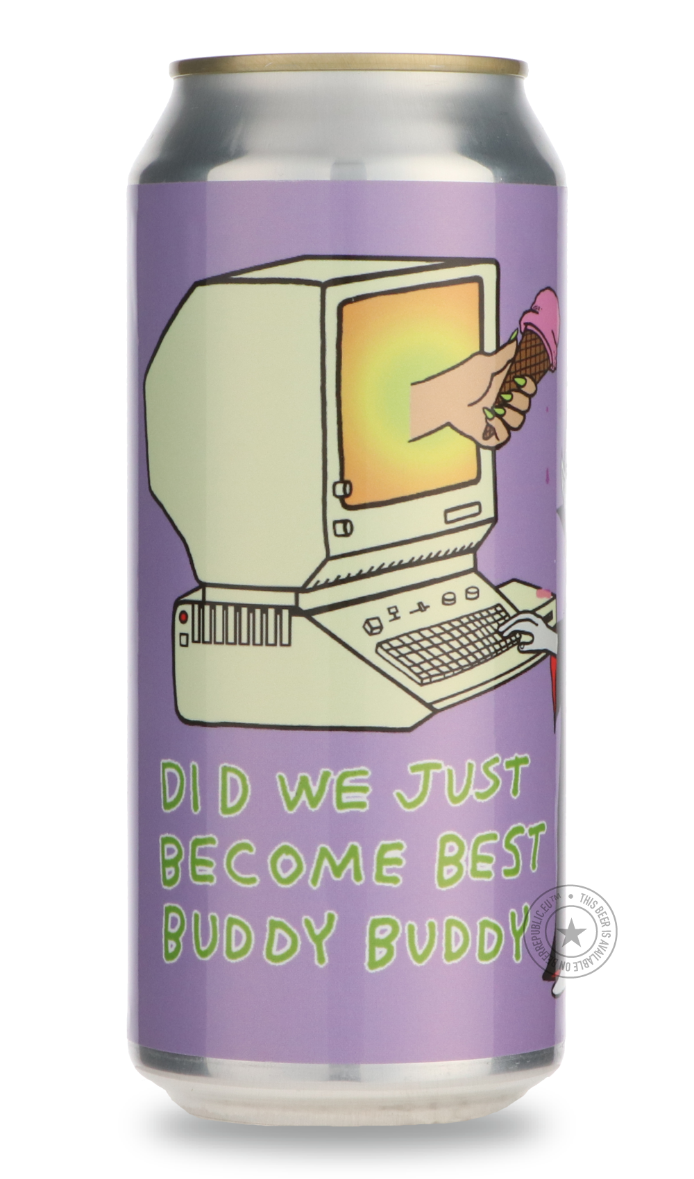 Did We Just Become Best Buddy Buddy by Hoof Hearted Brewing, beer label