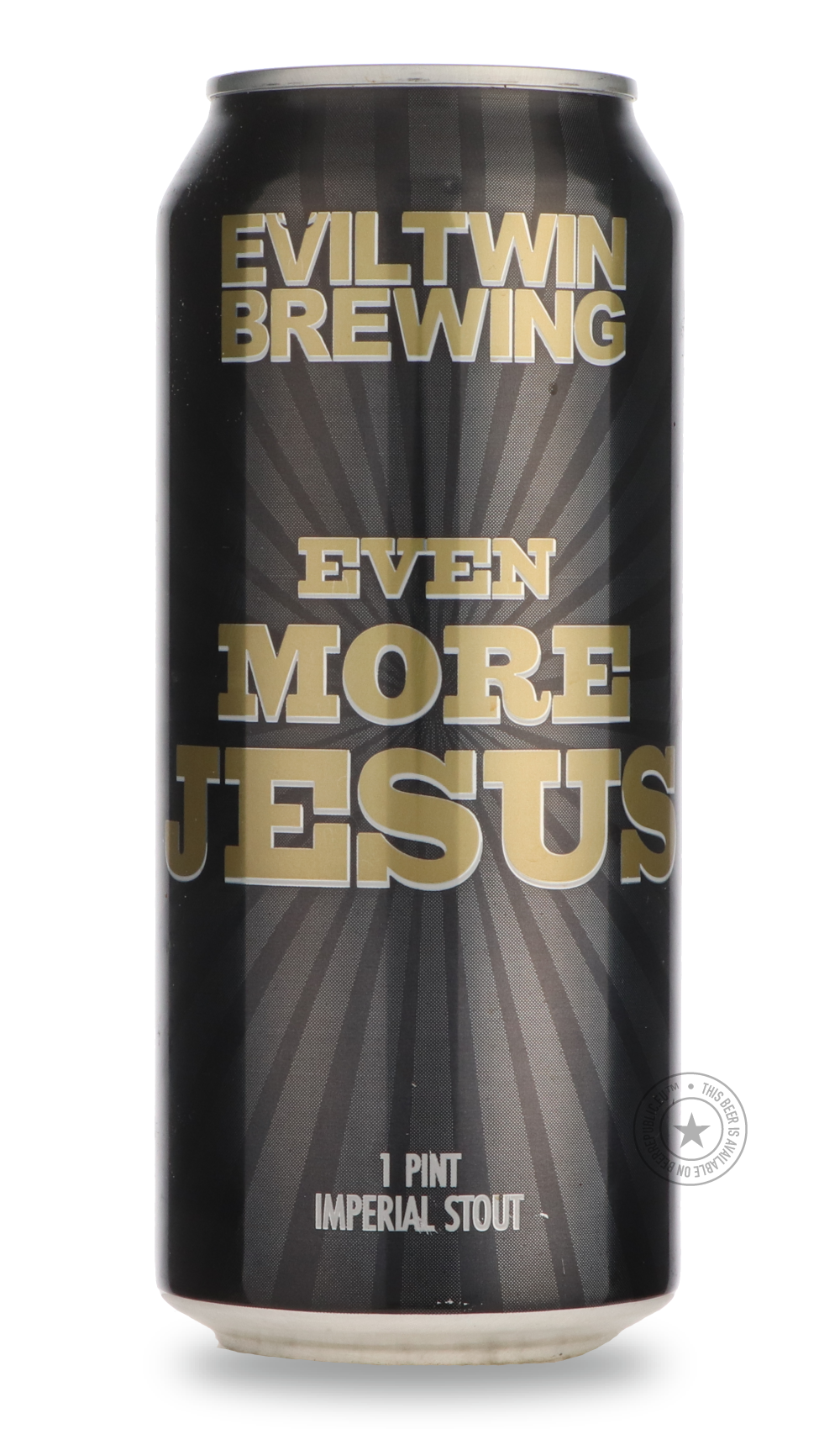 Jesus / Two Roads by Evil Twin Brewing, beer label