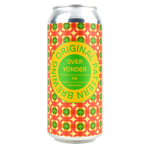 Original Pattern Over Yonder IPA by Original Pattern Brewing Company, beer label