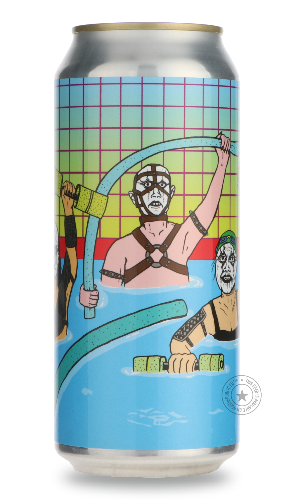 Heavy Metal Water Aerobics by Hoof Hearted Brewing, beer label