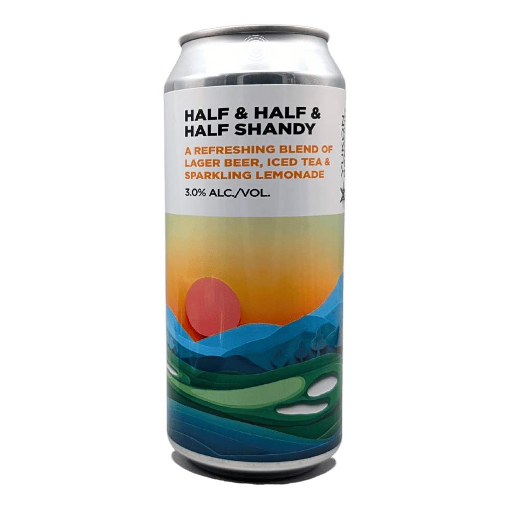 Half & Half & Half Shandy by Yukon Brewing, beer label