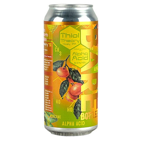 Barebottle Thiol Theory Hazy IPA by Barebottle Brewing Company, beer label
