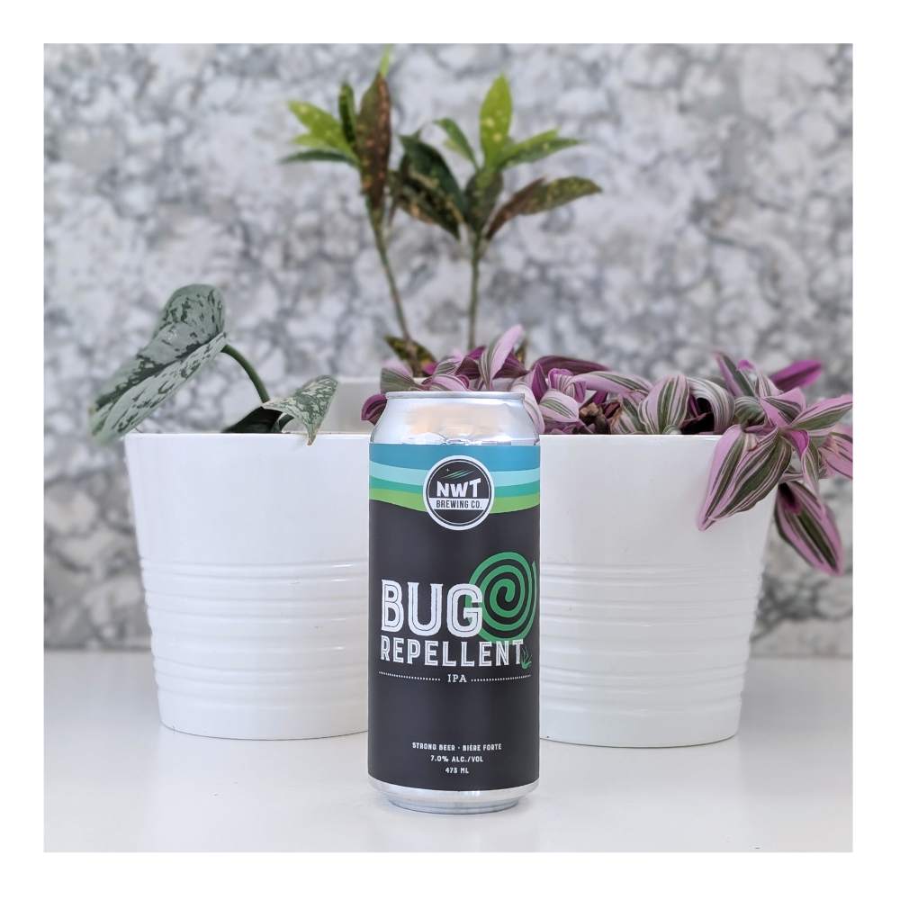 Bug Repellant West Coast IPA by NWT Brewing Company, beer label