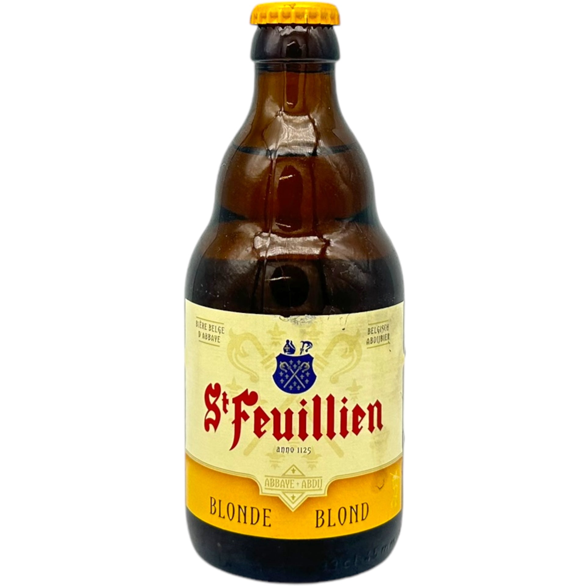 Brasserie St-Feuillien Blonde by St. Feuillien, beer label