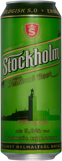 Stockholm by Krönleins, beer label