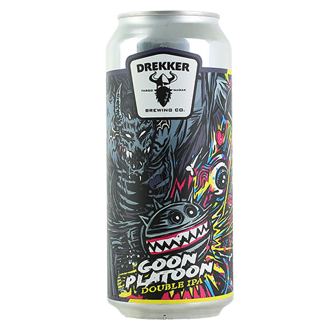Drekker Goon Platoon DIPA by Drekker Brewing Company, beer label
