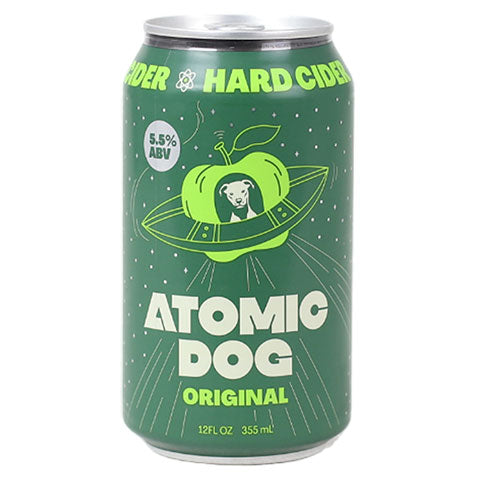 Atomic Dog Original Cider by Atomic Dog Cidery, beer label