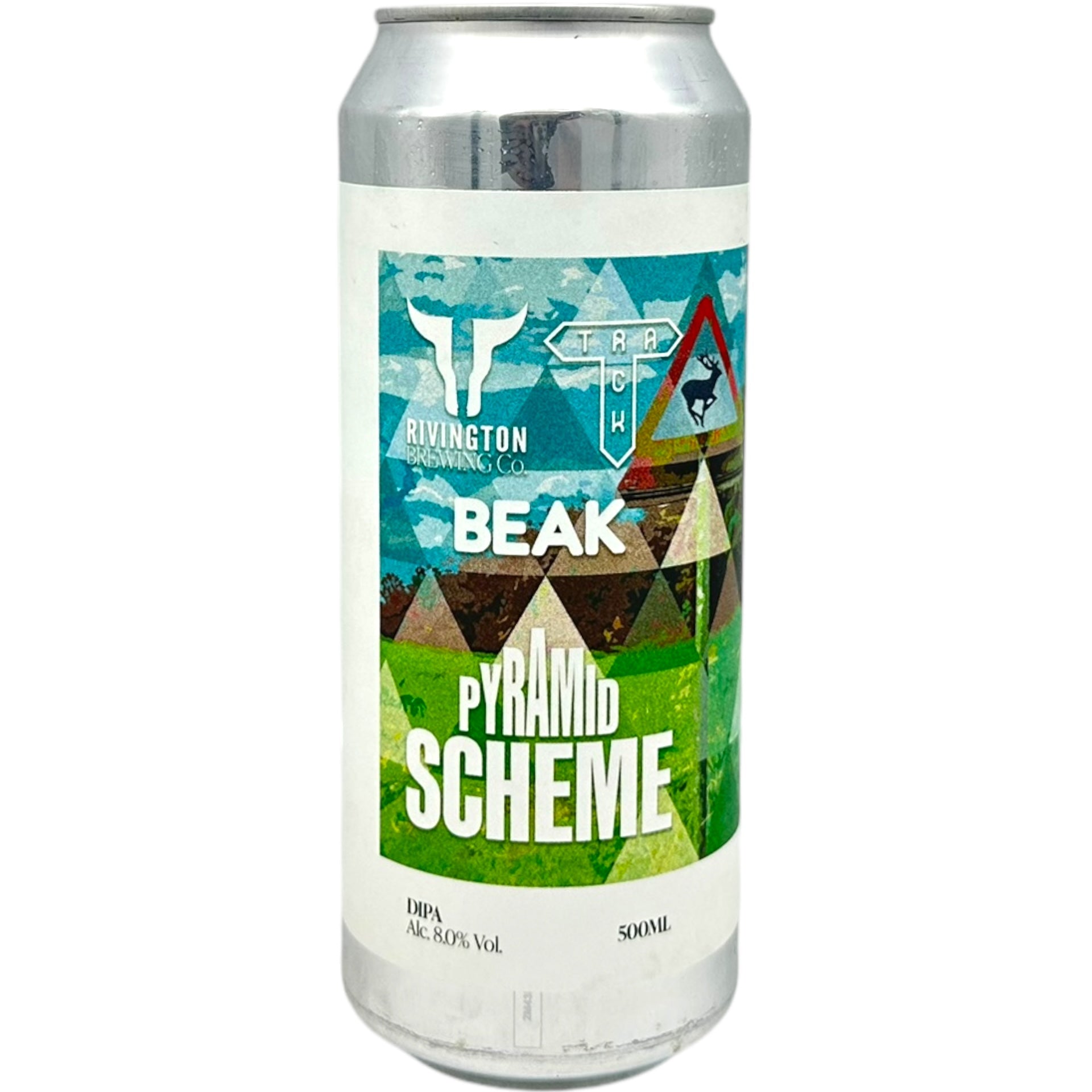 Rivington x Beak x Track  Pyramid Scheme by Rivington Brewing, beer label
