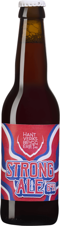 Strong Ale by Hantverksbryggeriet, beer label