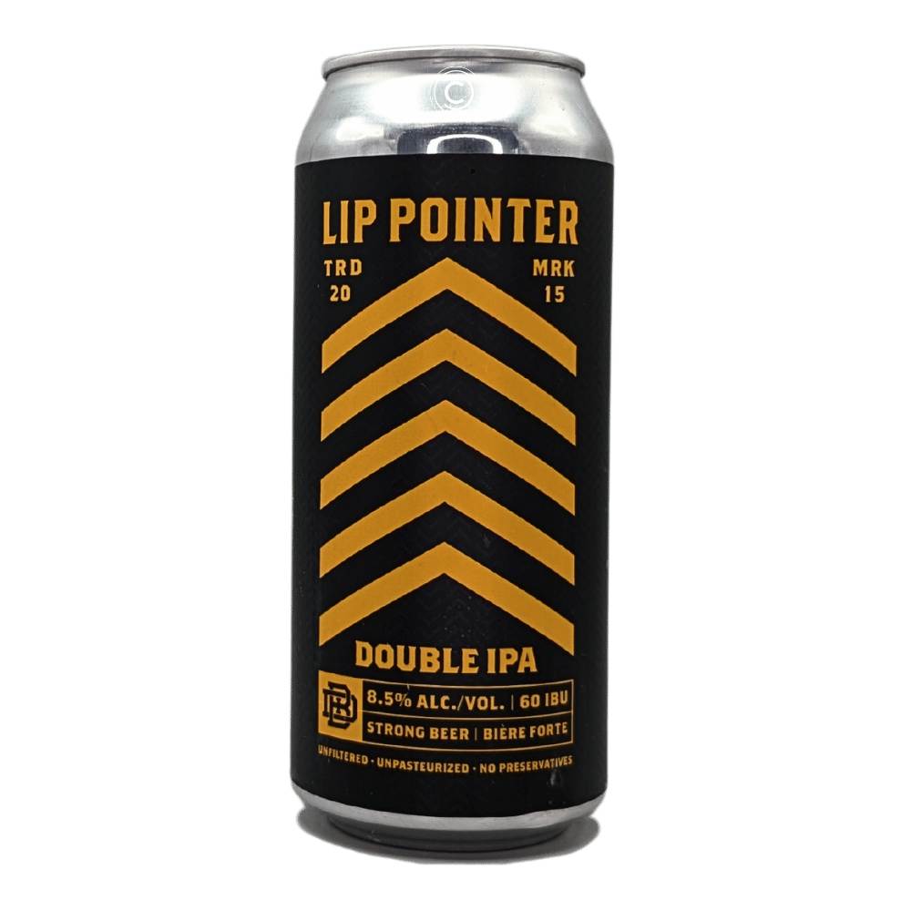 Lip Pointer Double IPA by Dog Island Brewing, beer label