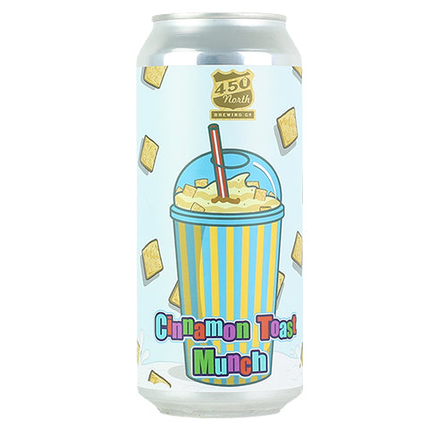 450 North Slushy XL Cinnamon Toast Munch Sour Ale by 450 North Brewing Company, beer label